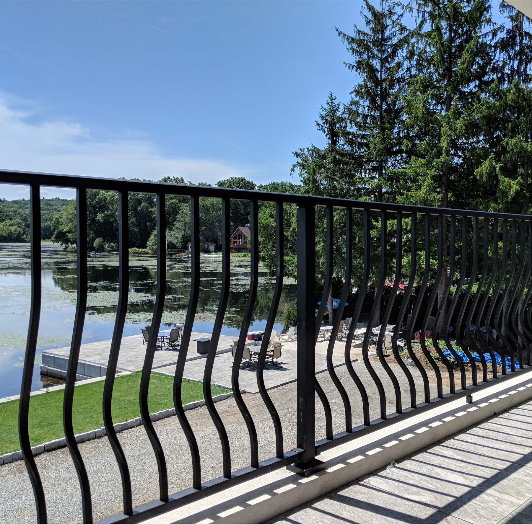 deck rail porch enclosures